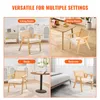 Collage of four images showing a rattan chair in different settings: living room, dining room, study, and bedroom. Náhľad obrázku produktu