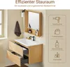 SoBuy BZR198-N Waschbeckenunterschrank Badmöbel Set Produktbild-Vorschau 5