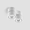 Arcchio LED-Deckenstrahler Rotari, weiß, 2-flg., 1362lm Produktbild-Vorschau 4
