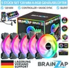 BRAINZAP 5x 120mm LED A-RGB Zestaw wentylatorów Aura Asus Podgląd zdjęcia produktu 2