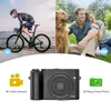 aparat cyfrowy 4K, cyfrowa kamera wideo, 64 MP, podwójny Podgląd zdjęcia produktu 3
