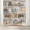 Libreria angolare - a forma di L - altezza 185 cm - 80x84 Anteprima dell’immagine prodotto 9