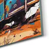 DEQORI Hybrid Leinwand Bild 50x50 cm 'Wüstenroadtrip' Produktbild-Vorschau 5
