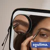 Soulima 27236 LED-Kosmetikkoffer mit Spiegel, schwarz Produktbild-Vorschau 6