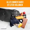FORRIDER Fahrradtasche wasserdicht für Gepäckträger 22L Produktbild-Vorschau 2