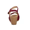Rieker Damen V8355-35 Plateausandalen bordeaux (Größe: 39)- Produktbild-Vorschau 11