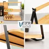 Vilde | 2-stöckige Etagere - 28x20x27,5 cm - Bambus und Produktbild-Vorschau 4