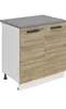 Belini Unterschrank Küche, Küchenunterschrank 80 cm Breite. Produktbild-Vorschau 1