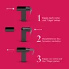 Supports de serrage pour tringles de vitrage "Basic" ( noir Voir les images du produit 6