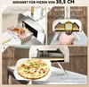 Vonkajšia pec na pizzu Outsunny Pec na pizzu na drevo z Náhľad obrázku produktu 4