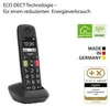 Gigaset E290HX - DECT-Telefon - Kabelloses Mobilteil - Náhled obrázku produktu 12