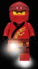 LEGO® Ninjago Legacy Kai - 3D baterka (červená) Svietidlo Náhľad obrázku produktu 5