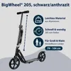 HUDORA BigWheel® 205, Scooter schwarz/anthrazit Produktbild-Vorschau 2