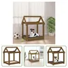 The Living Store Hundebett Honigbraun 61x50x70 cm Produktbild-Vorschau 9