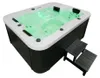 HOME DELUXE - Outdoor Whirlpool - WHITE MARBLE Plus Treppe Produktbild-Vorschau 9