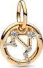 Pandora-CHARM-Anhänger gold ONE 762712C01 Produktbild-Vorschau 1