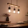 Hängeleuchte, Käfig Design, Holz, L 60 cm Produktbild-Vorschau 3