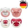 NUK Signature Schnuller Silikon Gr.1 – Rot, 4er Set, Produktbild-Vorschau 7