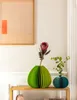 Remember Papiervase Yuki - Green - 26 cm (h). Durchmesser Ø Produktbild-Vorschau 2