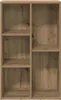 A product shot of an empty wooden bookshelf. Náhľad obrázku produktu