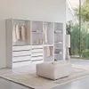 sweeek - Modulares Ankleide-Set mit 4 Elementen - Weiß Produktbild-Vorschau 7