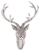 Geweih Hirschgeweih 10-Ender silber Kunststoff 47,5x32x61cm Produktbild-Vorschau 1