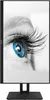A close-up, vertical shot of a computer monitor displaying a stylized image of a blue eye with long eyelashes. Voir les images du produit