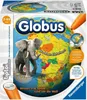 The image shows the packaging of an interactive globe toy for children. Produktbild-Vorschau