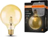 A product shot of an OSRAM LED light bulb and its packaging. Produktbild-Vorschau