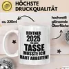 Trendation - Rente Tasse 2022 Spruch Ruhestand Rentner Produktbild-Vorschau 5