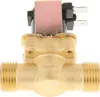 1/2" DC 12V normálne uzavretý mosadzný elektrický Náhľad obrázku produktu 6