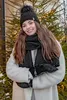 Vivisence Winterschal Damen einheitsgröße - Aus warme Garn Produktbild-Vorschau 3