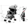 Kinderwagen kinderbuggy klappbar Sportwagen Inkl. Sonnen- Produktbild-Vorschau 2