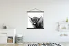 MuchoWow® Textilposter Schottisches Hochlandrind - Kuh - Produktbild-Vorschau 2