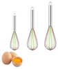 3er-Set Schneebesen aus Silikon, Schneebesen für die Küche, Produktbild-Vorschau 1
