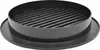 A black round vent grille with a slatted surface. Anteprima dell’immagine prodotto