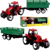 Malplay Roter Traktor Spielzeug mit Abnehmbarem Anhänger, Produktbild-Vorschau 1