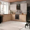 Rohová kuchyňská linka 200x260 cm - Dub Cremona a Béžová Náhled obrázku produktu 1
