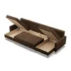Ecksofa mit Schlaffunktion, Wendekissen, Sofa U-form BLANK Produktbild-Vorschau 5