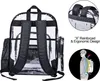 Klarer Rucksack, PVC-Material, langlebig und wasserdicht, Produktbild-Vorschau 6