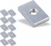 10x Nutenstein | Gewindeplatte 14x9x2,5 mm M4 Gewinde Produktbild-Vorschau 3