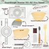 Silikon Gärkorb Set für Brotbacken, Brotbackzubehör mit Produktbild-Vorschau 2