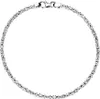 JEWLIX Königsarmband 925 Sterlingsilber 2 mm vierkant 19cm Produktbild-Vorschau 4