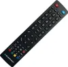 A black remote control for a Blaupunkt television, shown at an angle on a white background. Produktbild-Vorschau