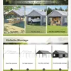 garáž 6x4x3 m s vodotěsným krytem bočních stěn, rolovacími Náhled obrázku produktu 10