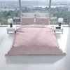 Baumwolle Bettwäsche Set 200x200 cm Rosa Weiß Rauten Produktbild-Vorschau 5