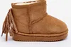 Kinder Gefütterte Schneestiefel Mit Fransen Camel Mikyla 24 Produktbild-Vorschau 4
