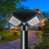 LED Solar Mastleuchte 46cm 5000K Kaltweiß 10000lm 200W 120° Produktbild-Vorschau 3