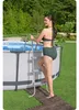 Tappeto Puzzle Bestway Effetto Legno 50x50 cm per Piscina e Anteprima dell’immagine prodotto 7