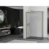 Mexen Kioto Walk-in Duschwand 140 x 40 cm, schwarzes Produktbild-Vorschau 2